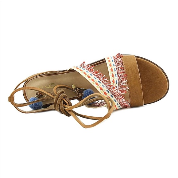 Mix No 6 Lex Women Canvas Multi Color Sandals - Picture 4 of 4